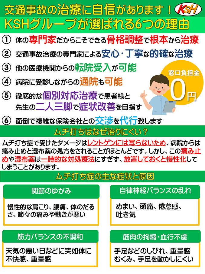 交通事故に遭われた方へ1